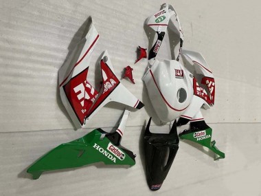 Cheap 2007-2008 Honda CBR600RR Motorcycle Fairings - White Green Red Castrol