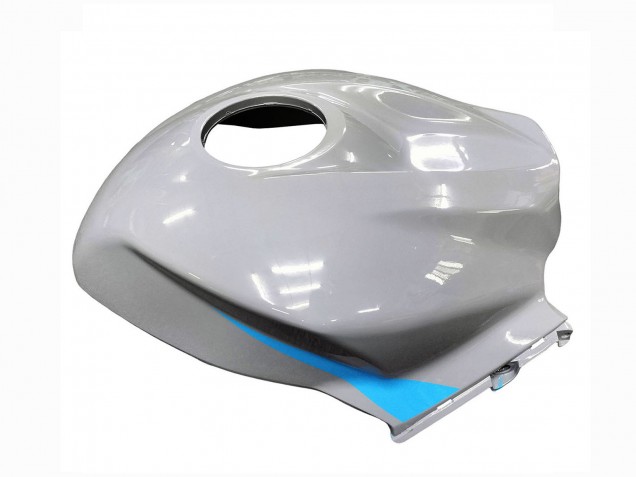 2007-2008 Honda CBR600RR Motorcycle Fairings - Glossy Grey Light Blue