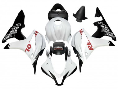 Cheap 2007-2008 Honda CBR600RR Motorcycle Fairings - White Matte Black Red Repsol