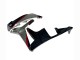 2007-2008 Honda CBR600RR Motorcycle Fairings - Silver Red Glossy Black