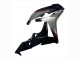 2007-2008 Honda CBR600RR Motorcycle Fairings - Silver Red Glossy Black