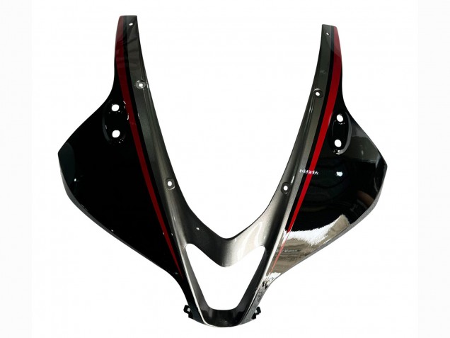 2007-2008 Honda CBR600RR Motorcycle Fairings - Silver Red Glossy Black