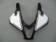 2007-2008 Honda CBR600RR Motorcycle Fairings - White Black Racing