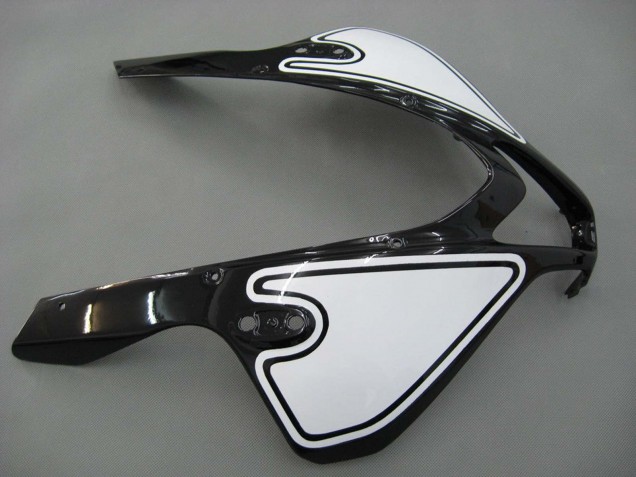 2007-2008 Honda CBR600RR Motorcycle Fairings - White Black Racing