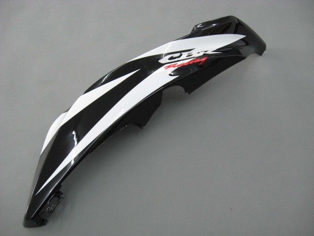 2007-2008 Honda CBR600RR Motorcycle Fairings - White Black Racing