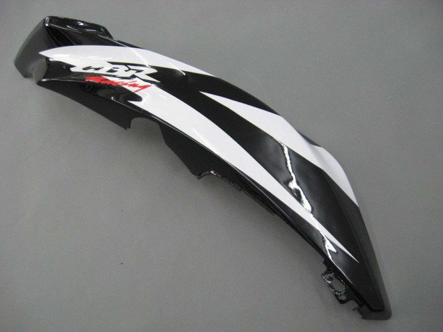2007-2008 Honda CBR600RR Motorcycle Fairings - White Black Racing