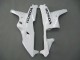 2007-2008 Honda CBR600RR Motorcycle Fairings - White Black Racing