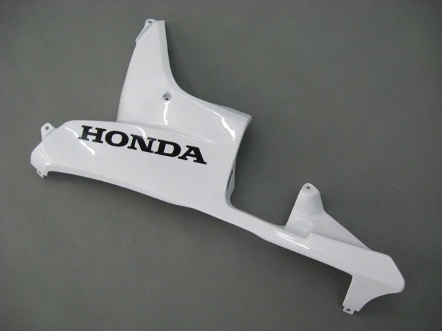 2007-2008 Honda CBR600RR Motorcycle Fairings - White Black Racing
