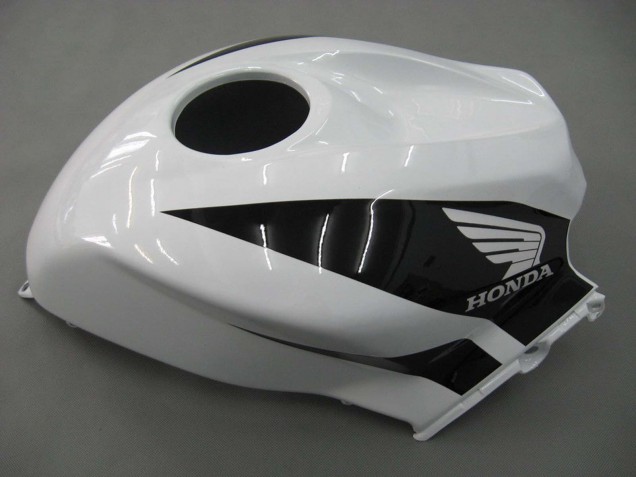 2007-2008 Honda CBR600RR Motorcycle Fairings - White Black Racing