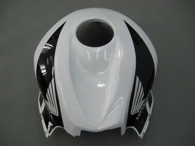 2007-2008 Honda CBR600RR Motorcycle Fairings - White Black Racing