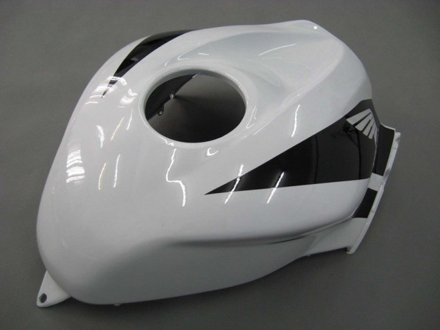 2007-2008 Honda CBR600RR Motorcycle Fairings - White Black Racing