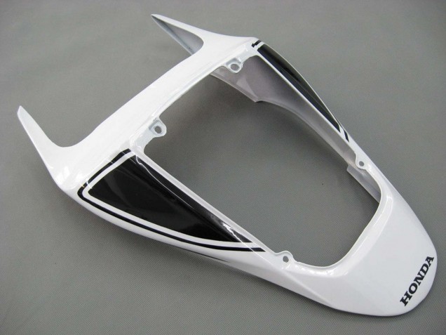 2007-2008 Honda CBR600RR Motorcycle Fairings - White Black Racing