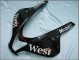2007-2008 Honda CBR600RR Motorcycle Fairings - Glossy Black White West