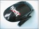 2007-2008 Honda CBR600RR Motorcycle Fairings - Glossy Black White West