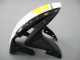 2007-2008 Honda CBR600RR Motorcycle Fairings - White Green Yellow Glossy Black Hannspree