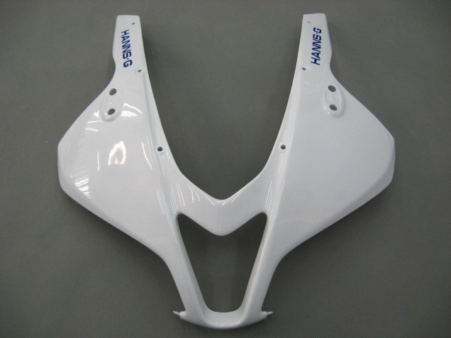 2007-2008 Honda CBR600RR Motorcycle Fairings - White Green Yellow Glossy Black Hannspree