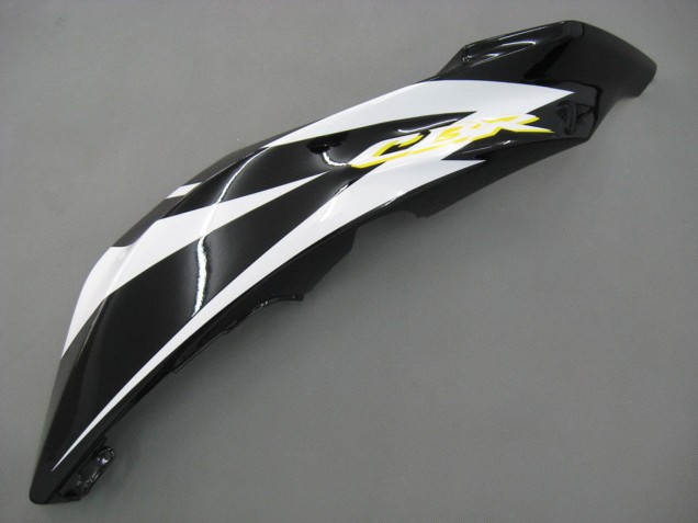 2007-2008 Honda CBR600RR Motorcycle Fairings - White Green Yellow Glossy Black Hannspree