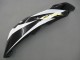 2007-2008 Honda CBR600RR Motorcycle Fairings - White Green Yellow Glossy Black Hannspree