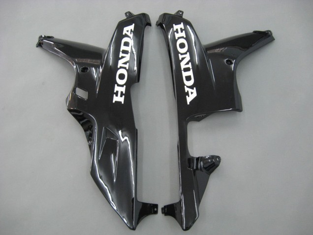 2007-2008 Honda CBR600RR Motorcycle Fairings - White Green Yellow Glossy Black Hannspree