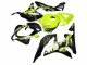 2007-2008 Honda CBR600RR Motorcycle Fairings - Yellow Glossy Black