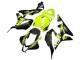2007-2008 Honda CBR600RR Motorcycle Fairings - Yellow Glossy Black