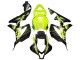 2007-2008 Honda CBR600RR Motorcycle Fairings - Yellow Glossy Black