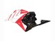 2009-2012 Honda CBR600RR Motorcycle Fairing Kits - White Red Glossy Black