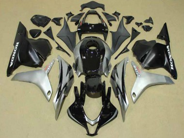 Cheap 2009-2012 Honda CBR600RR Motorcycle Fairings - Black Grey