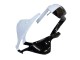 2009-2012 Honda CBR600RR Motorcycle Fairings - White Cherry Blossom Glossy Black