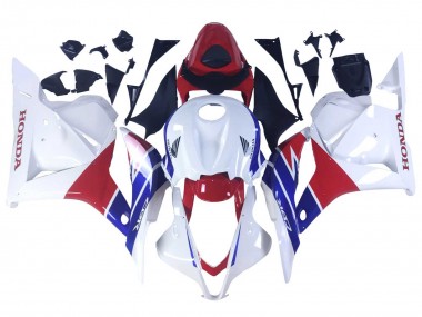 Cheap 2009-2012 Honda CBR600RR Motorcycle Fairings - White Red Blue