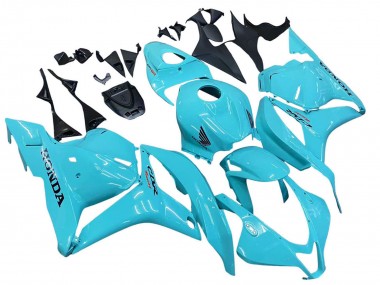Cheap 2009-2012 Honda CBR600RR Motorcycle Fairings - Light Blue Racing