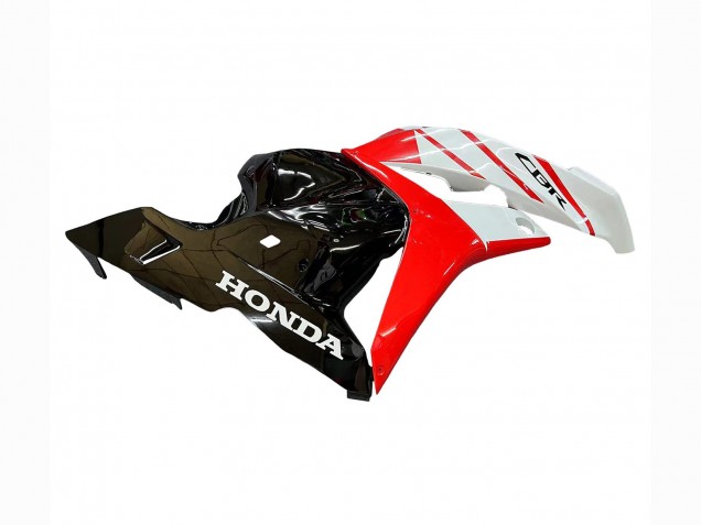 2009-2012 Honda CBR600RR Motorcycle Fairing - White Red Glossy Black