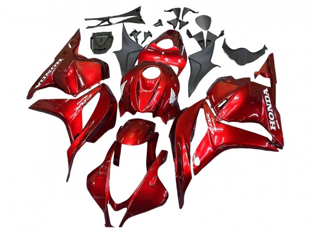 2009-2012 Honda CBR600RR Motorcycle Fairings - Red Racing