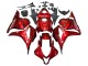 2009-2012 Honda CBR600RR Motorcycle Fairings - Red Racing