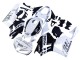 2013-2023 Honda CBR600RR Motorcycle Fairings - White Glossy Black Repsol