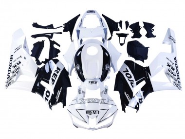 Cheap 2013-2023 Honda CBR600RR Motorcycle Fairings - White Glossy Black Repsol