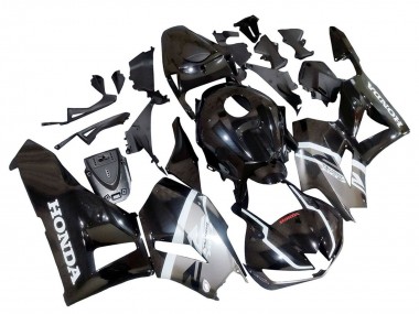 Cheap 2013-2023 Honda CBR600RR Motorcycle Fairings - Silver Glossy Black