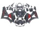 2013-2023 Honda CBR600RR Motorcycle Fairings - Black Carbon Fiber Red