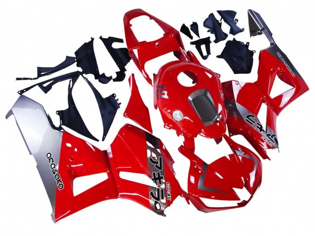2013-2026 Honda CBR600RR Motorcycle Fairings - Silver Red