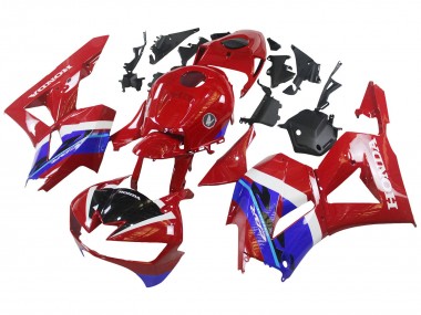 Cheap 2013-2023 Honda CBR600RR Motorcycle Fairings - Red Blue