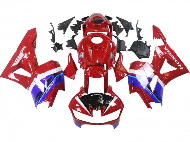 Cheap 2013-2023 Honda CBR600RR Motorcycle Fairings - Red Blue