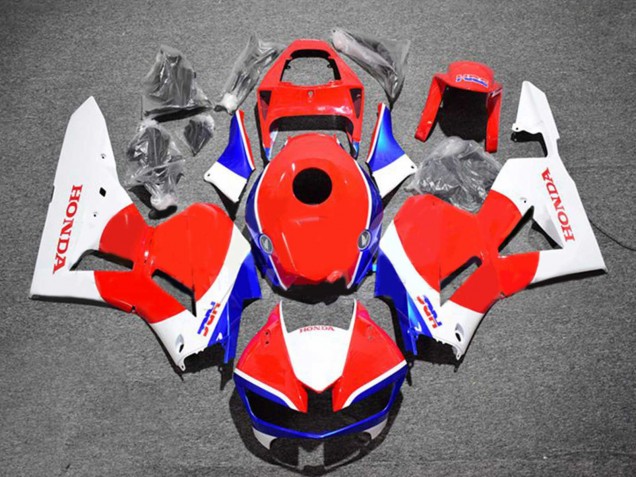 2013-2023 Honda CBR600RR Motorcycle Fairing Kits - White Red Blue HRC