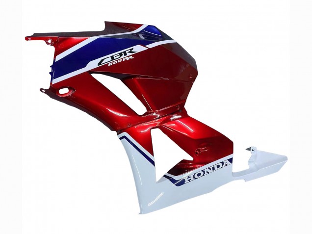 2013-2026 Honda CBR600RR Motorcycle Fairings - White Red Blue HRC
