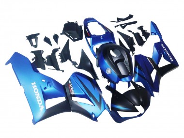 Cheap 2013-2023 Honda CBR600RR Motorcycle Fairings - Blue Matte Black Racing