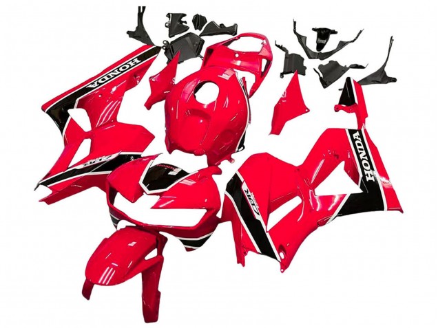 2013-2023 Honda CBR600RR Motorcycle Fairings - Red White Black