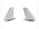 2004-2005 Kawasaki ZX10R Motorcycle Fairing - Black White