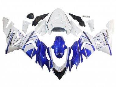 Cheap 2004-2005 Kawasaki ZX10R Motorcycle Fairing - Black White