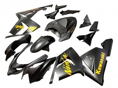 Cheap 2004-2005 Kawasaki ZX10R Motorcycle Fairings - Black Ninja