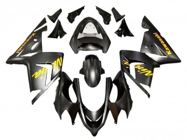 Cheap 2004-2005 Kawasaki ZX10R Motorcycle Fairings - Black Ninja