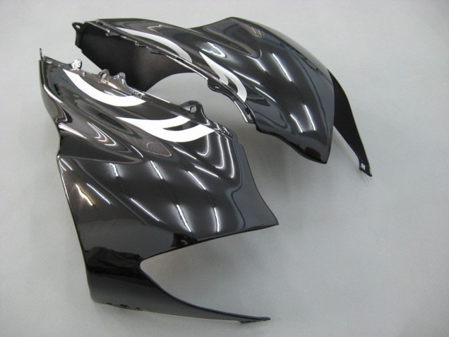 2004-2005 Kawasaki ZX10R Motorcycle Fairings - Black White